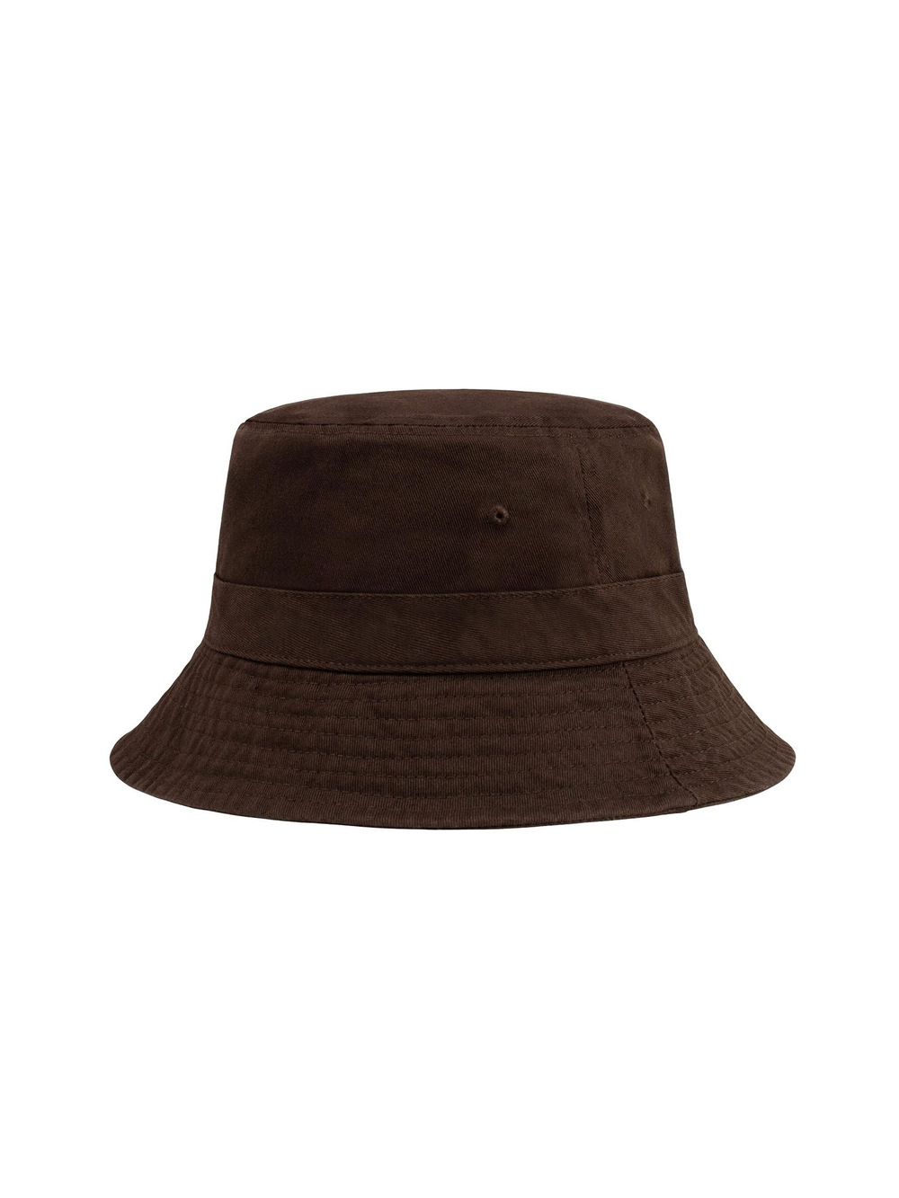 Hot Summer Bucket Hat Trendy Cotton Sun Cap for Beach Golf | Coffee | Size OS
